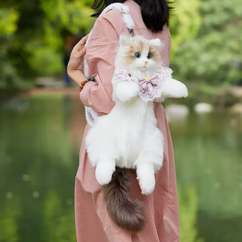 FluffPack™ - Fuzzy Plush Backpack