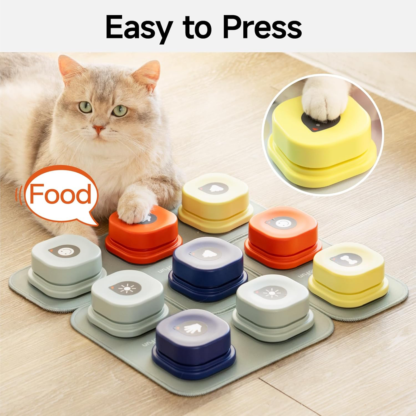 PawSpeak™ – Interaction Pet Buttons