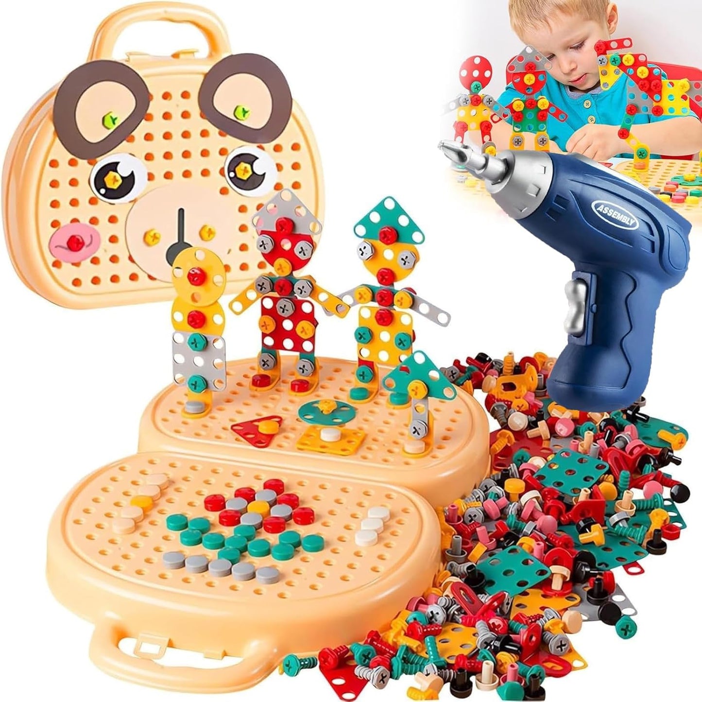 ScrewPlay™ – Interactive Puzzle Set