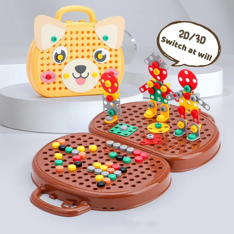 ScrewPlay™ – Interactive Puzzle Set